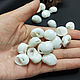 White shell beads 20h14mm. Beads1. - Olga - Mari Ell Design. My Livemaster. Фото №4