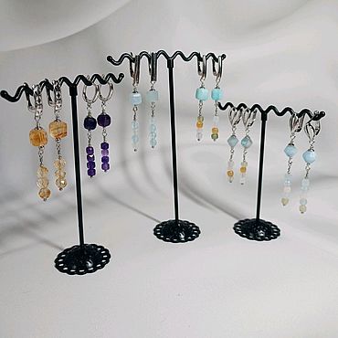 Серьги из натуральных камней. . Украшения ручной работы - Ярмарка Мастеров Украшения ручной работы. Ярмарка Мастеров - ручная работа Серьги из натуральных камней. Handmade.