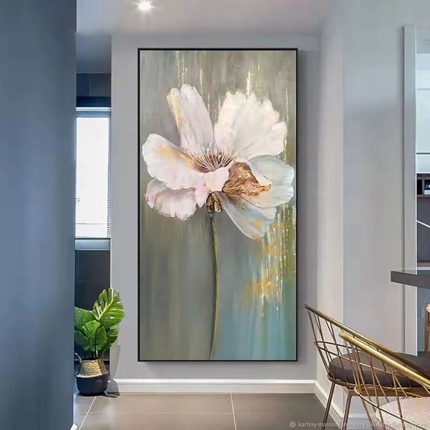 Картина маслом на холсте Современное искусство Настенная живопись в ...