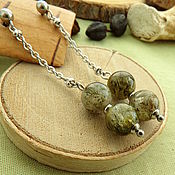 Amulet with rock crystal