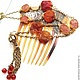 Order Necklace with pendant 'Avon' (carnelian, vintage). Pani Kratova (panikratova). Livemaster. . Necklace Фото №3