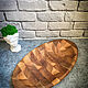 Тарелка - Поднос. Подносы. WoodenChisel - изделия из дерева. Интернет-магазин Ярмарка Мастеров.  Фото №2