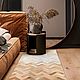  ковёр ручной работы из шкур коровы. Ковры для дома. Luxury Patchwork. Ярмарка Мастеров.  Фото №4