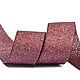 Herringbone tape 25mm metallic red, braid, Moscow,  Фото №1