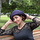Шляпа из фетра, вариация клош. Шляпы. Olga Galitsina (go-millinery). Интернет-магазин Ярмарка Мастеров.  Фото №2