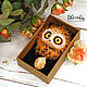 Brooch Owl. Brooches. 2sovy. My Livemaster. Фото №4