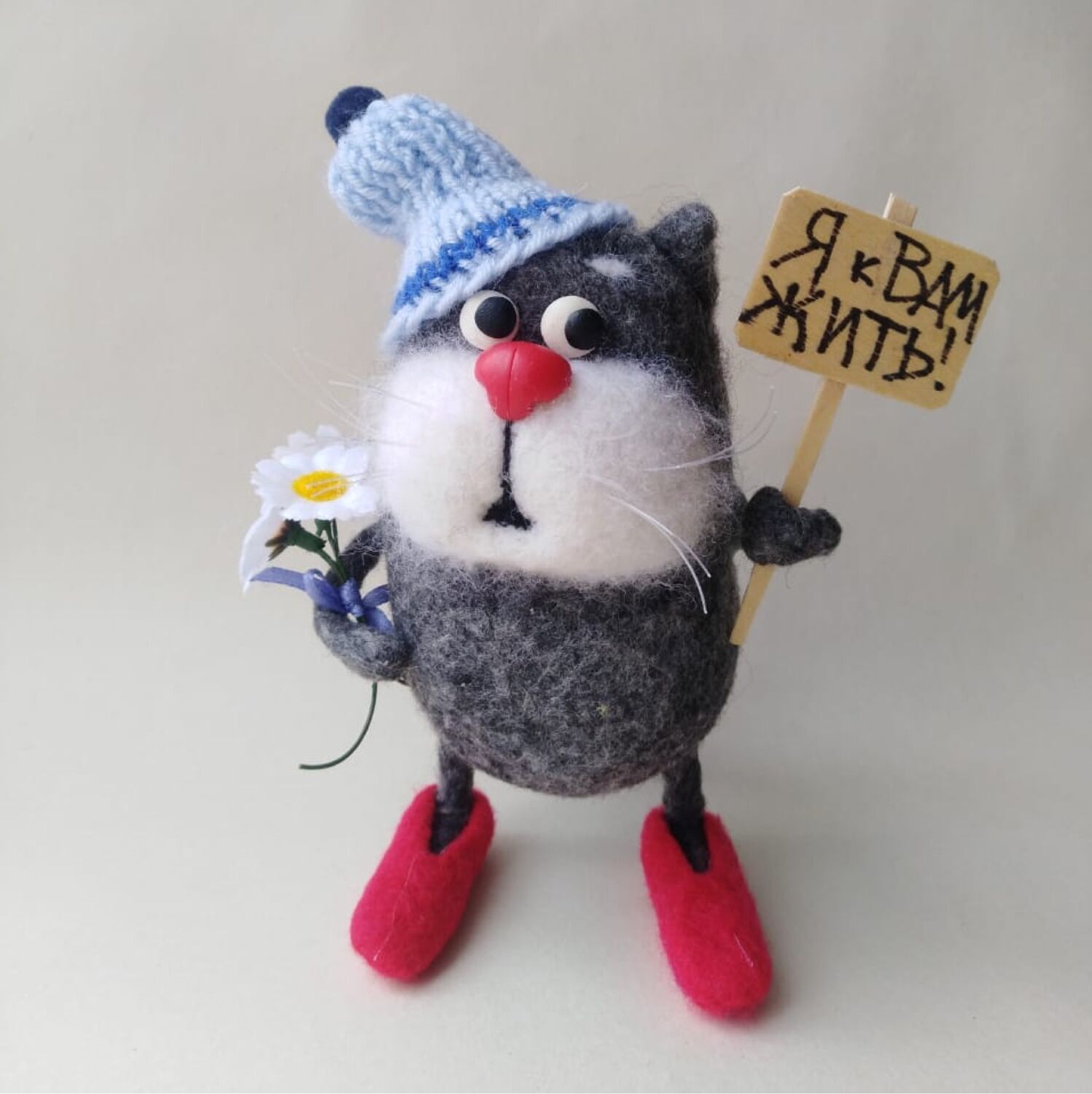 Игрушка Котёнок, котик, год кота, год кролика – купить онлайн на ...