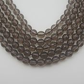 Материалы для творчества handmade. Livemaster - original item Smoky quartz faceted beads 6 mm. Handmade.