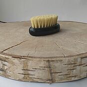 Сувениры и подарки handmade. Livemaster - original item Beard brush with natural bristles (hard).. Handmade.