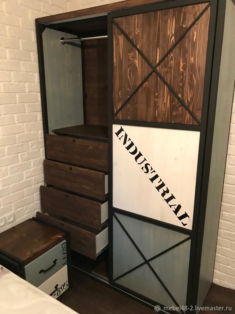 Шкаф для детской в интернет-магазине Ярмарка Мастеров по цене 75000 ...