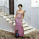 Knitted Dress Ash rose. Dresses. Natalia Bagaeva knitting (nbagaeva). My Livemaster. Фото №6