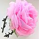 Order Rim with a rose from the fabric ' Rosalia'. cbzybt. Livemaster. . Children\'s tiaras Фото №3