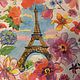 Салфетка для декупажа - Париж в цветах - эфелевая башня
Декупажная радость