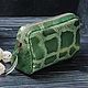 Cosmetic bags: Green golden python, Beauticians, Krasnoyarsk,  Фото №1