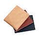 Buy wallet genuine leather female and male Slim in Moscow. Wallets. EZCASE - Leather Design Studio. My Livemaster. Фото №4