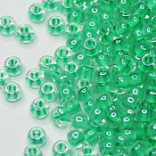 Материалы для творчества handmade. Livemaster - original item Czech beads 10/0 Green 38656 10 g Preciosa. Handmade.