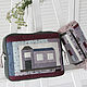 Decorative purse-briefcase and cosmetic bag, Brief case, St. Petersburg,  Фото №1