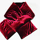 Velvet quilted scarf for women or men, Scarves, Moscow,  Фото №1