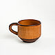 Order Wooden large cedar mug for drinks 400 ml. C74. ART OF SIBERIA. Livemaster. . Water Glasses Фото №3