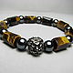 Bracelet with tiger eye and hematite ' Your lion'. Bead bracelet. Beautiful gifts for the good people (Alura-lights). My Livemaster. Фото №4