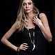 Indira beads with tiger's eye. Necklace. Mala by Jemma. Online shopping on My Livemaster.  Фото №2