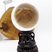 Фен-шуй и эзотерика handmade. Livemaster - original item 58mm transparent glass ball. Handmade.