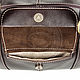 Womens leather handbag Eiffel tower brown. Classic Bag. Russian leather Guild. My Livemaster. Фото №6
