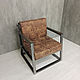 Chairs: Armchair Loft-style. Chairs1. arte-di-bocelli. Online shopping on My Livemaster.  Фото №2