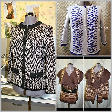 Одежда ручной работы. Ярмарка Мастеров - ручная работа Жакет женский. Handmade.