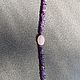Bracelet of amethyst and rose quartz. Bead bracelet. marina-roza. Online shopping on My Livemaster.  Фото №2