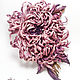 Chrysanthemum brooch.Silk flowers.Fabric flowers. Flowers. Dizani. Online shopping on My Livemaster.  Фото №2
