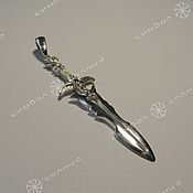Русский стиль handmade. Livemaster - original item pendant sword. Handmade.