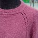 Джемпер Бордо 2. Джемперы. KnitMaster. Ярмарка Мастеров.  Фото №4