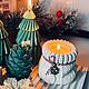Набор "Зимний#3»Интерьерный набор. Свечи. ДекорОтЕлены || DecorFromElena. Интернет-магазин Ярмарка Мастеров.  Фото №2