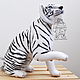 Белый тигр Самуил, Мягкие игрушки, Орша,  Фото №1