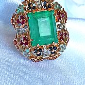 Украшения handmade. Livemaster - original item Ural Emerald 15,26 carats. Handmade.