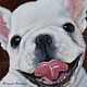 Oil painting dog ' Cheerful disposition'. Pictures. yuliabogun. Online shopping on My Livemaster.  Фото №2