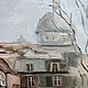 Заказать Париж Монмартр Картина маслом 30 на 40 городской пейзаж. Викторианка. Ярмарка Мастеров. . Картины Фото №3