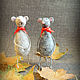 Mouse pioneers, Felted Toy, Ufa,  Фото №1