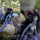 Order Demoness. Copyright jointed doll. Growth 17cm. branadolls. Livemaster. . Ball-jointed doll Фото №3