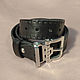 Belt with stainless steel buckle, Straps, Lyubertsy,  Фото №1