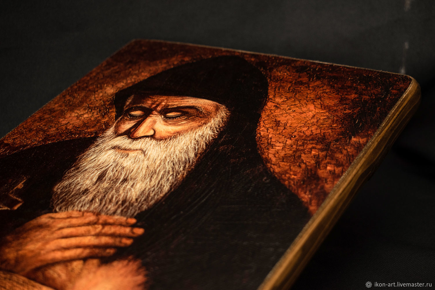 Икона Святого Шарбеля в интернет-магазине Ярмарка Мастеров по цене 3700 ...