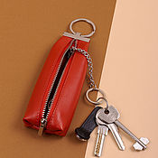 Сумки и аксессуары handmade. Livemaster - original item key holder made of genuine leather. Handmade.