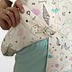 Пижама "Единороги" с голубыми шортами. Пижамы. Freejama. Ярмарка Мастеров.  Фото №4