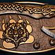 РЕЗНАЯ КЛЮЧНИЦА ИЗ ДЕРЕВА В СТАРОСЛАВЯНСКОМ СТИЛЕ. Ключницы настенные. ТУЛЬСКИЙ РЕМЕСЛЕННИК. Ярмарка Мастеров.  Фото №4