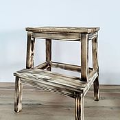 Для дома и интерьера handmade. Livemaster - original item Chair - bookcase firing, stool - ladder, tree, stepladder, step. Handmade.