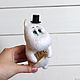 Order Moomintroll dad in a top hat toy made of wool. handmade toys by Mari (handmademari). Livemaster. . Felted Toy Фото №3