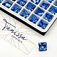 Кристалл квадрат Square Sapphire, 6мм, Tanissa Crystals, СТ321, Кристаллы, Санкт-Петербург,  Фото №1
