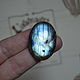 Labrador cabochon 36x25x7, Cabochons, Balashikha,  Фото №1