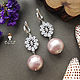Shining earrings 'Tenderness' pearls. Earrings. Nefrit_biju. Online shopping on My Livemaster.  Фото №2